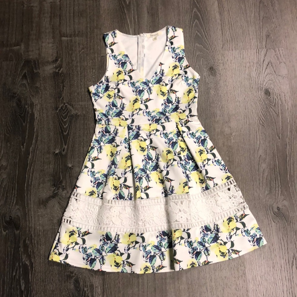 NEW floral scuba dress